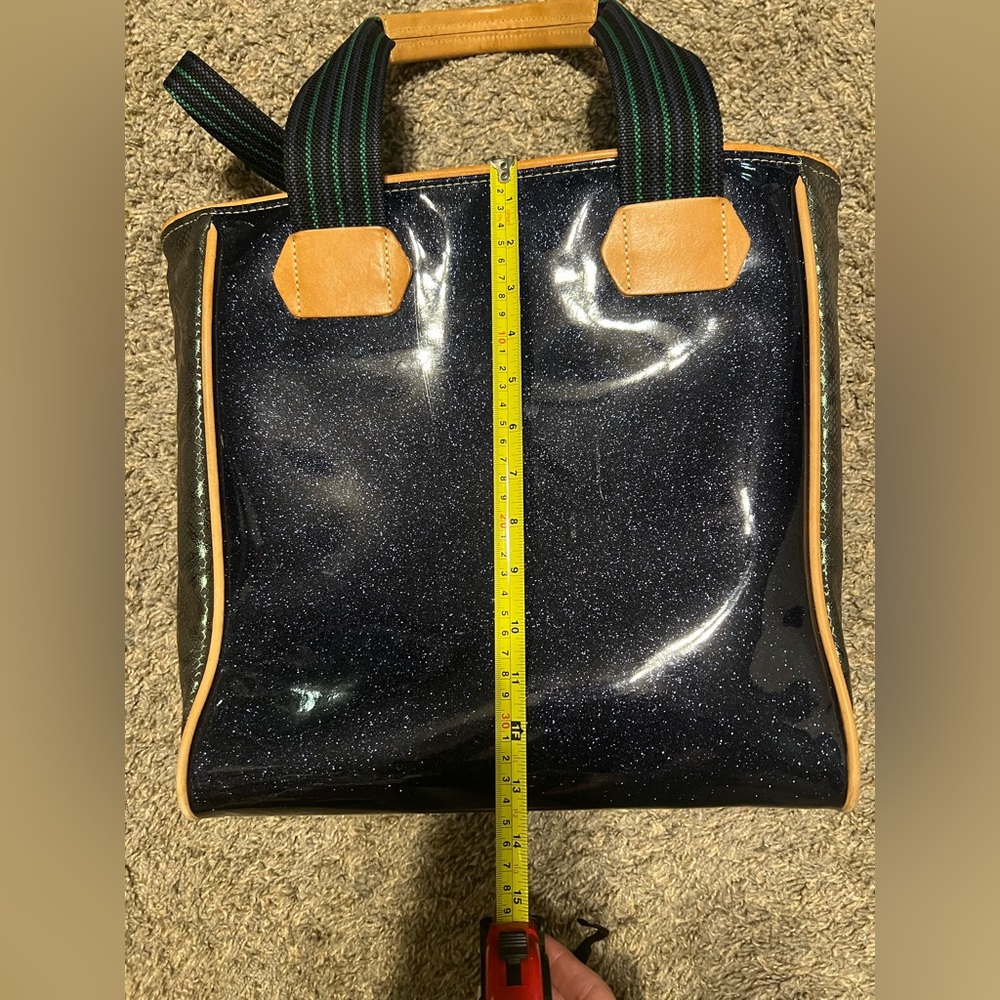 Consuela Navy and Pink Tote Bag - Picture 5 of 9